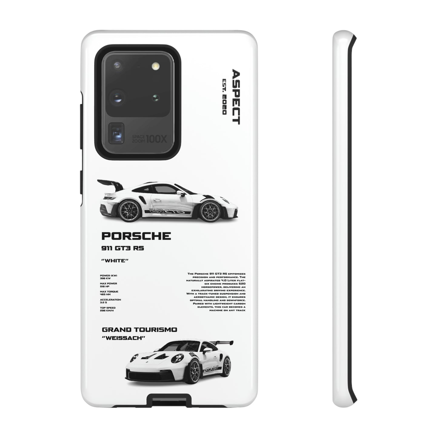 Porsche 911 GT3 RS White (Samsung)
