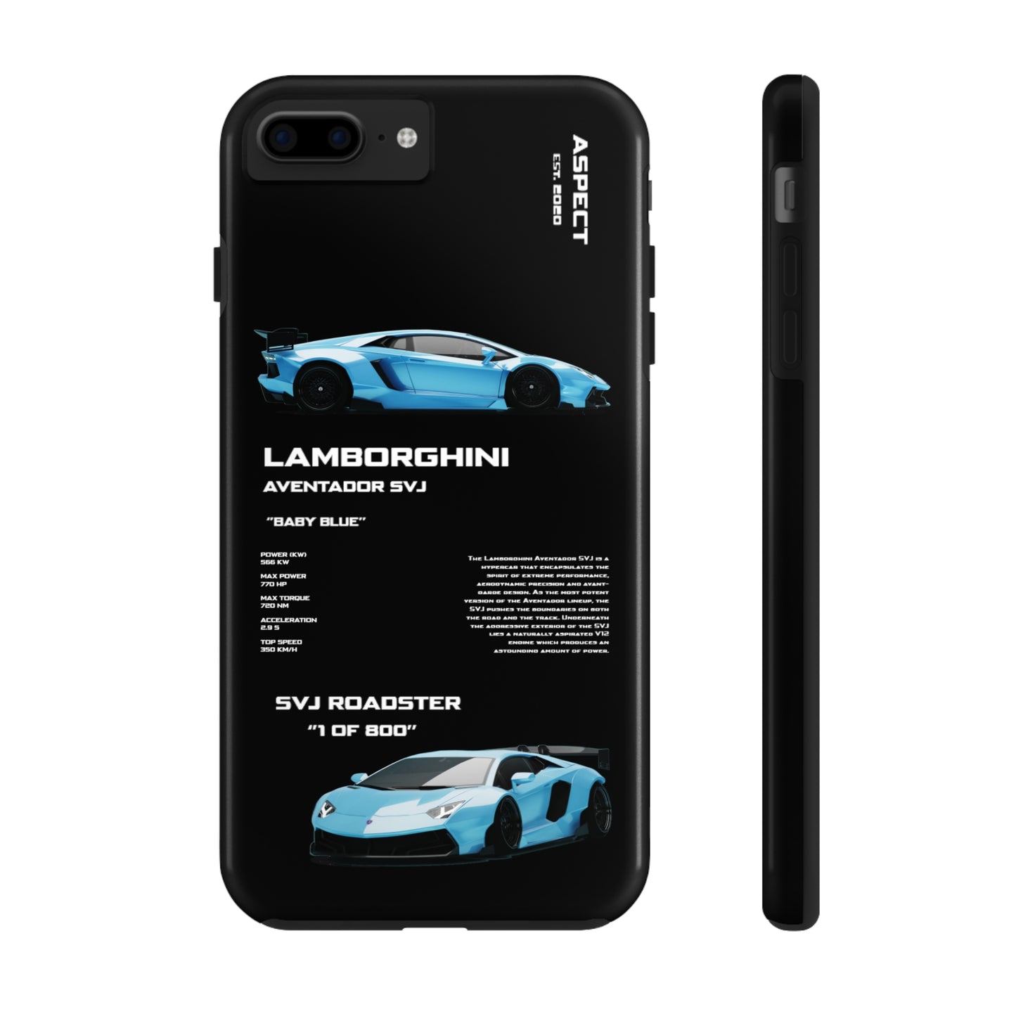 Lamborghini Aventador SVJ Black