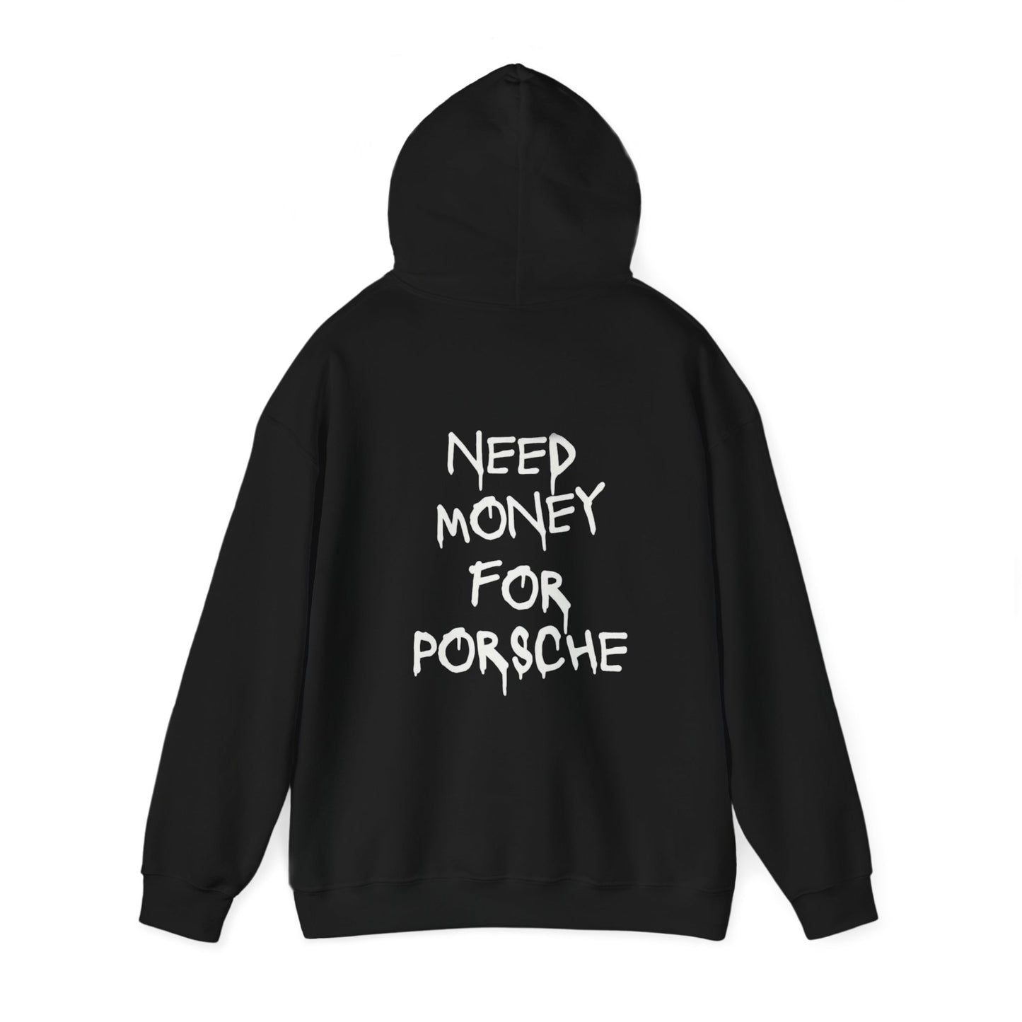 Need Money For Porsche Black Hoodie