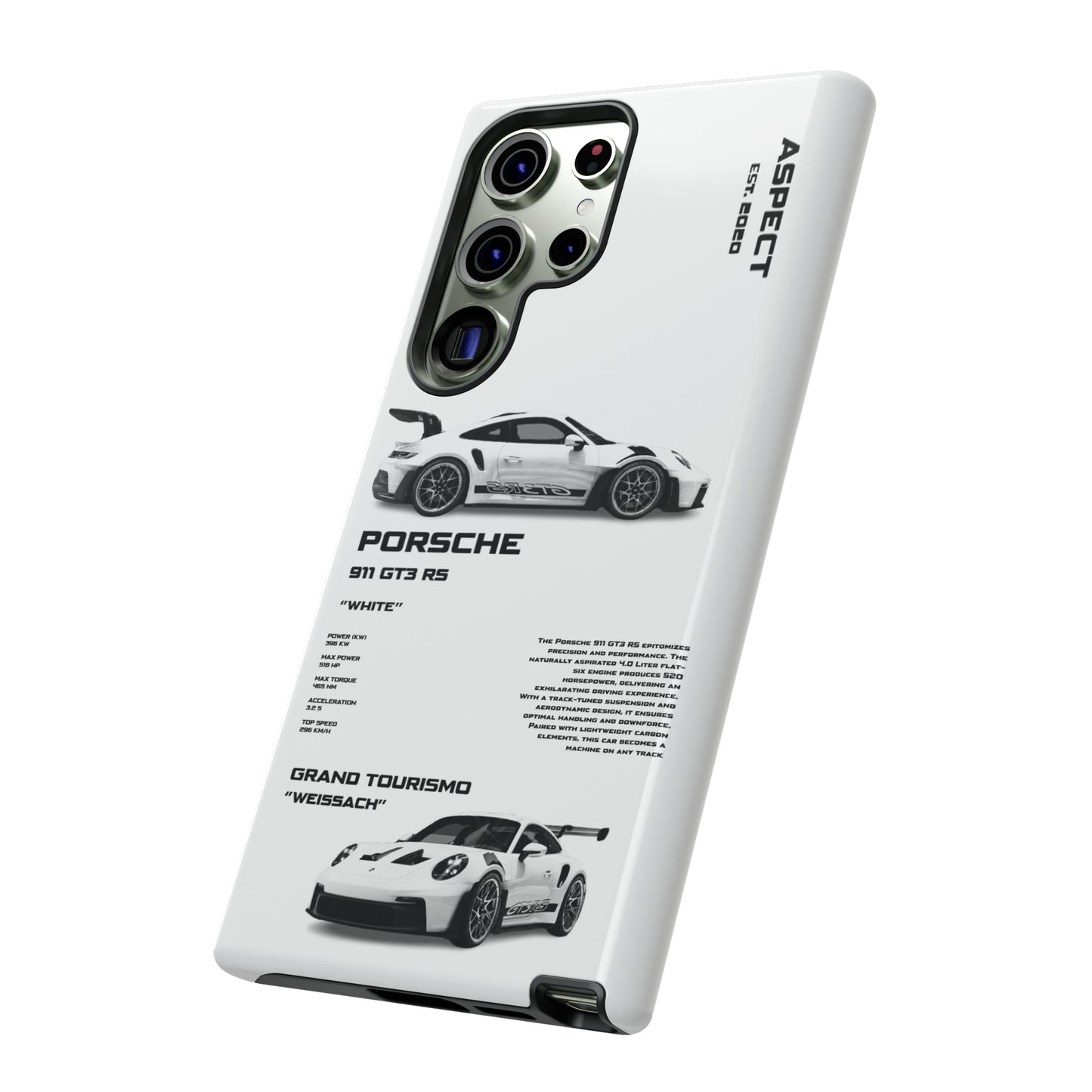 Porsche 911 GT3 RS White (Samsung)