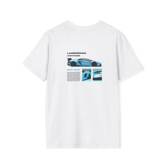 Lamborghini SVJ White T-Shirt